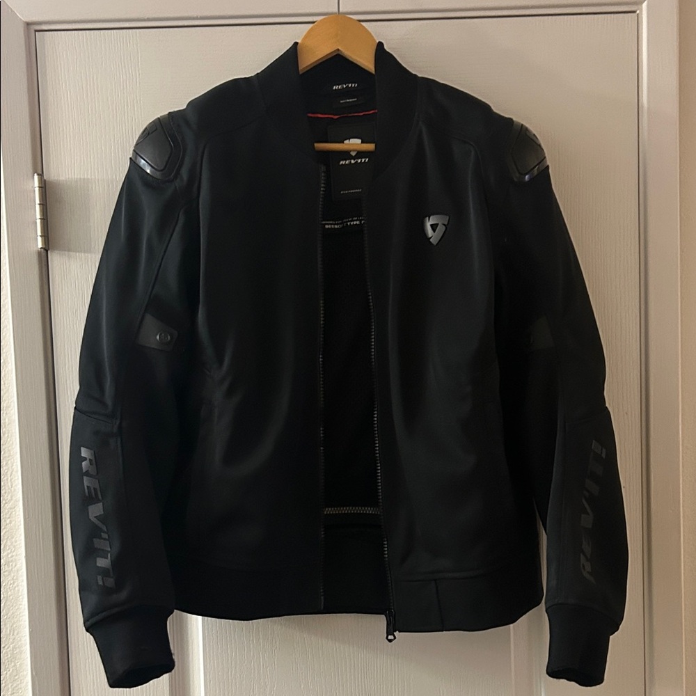 Black Revit Women's XL Motorcycle Jacket